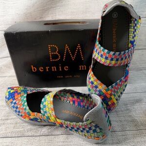 bernie mev. Women's Colorful Woven Flats